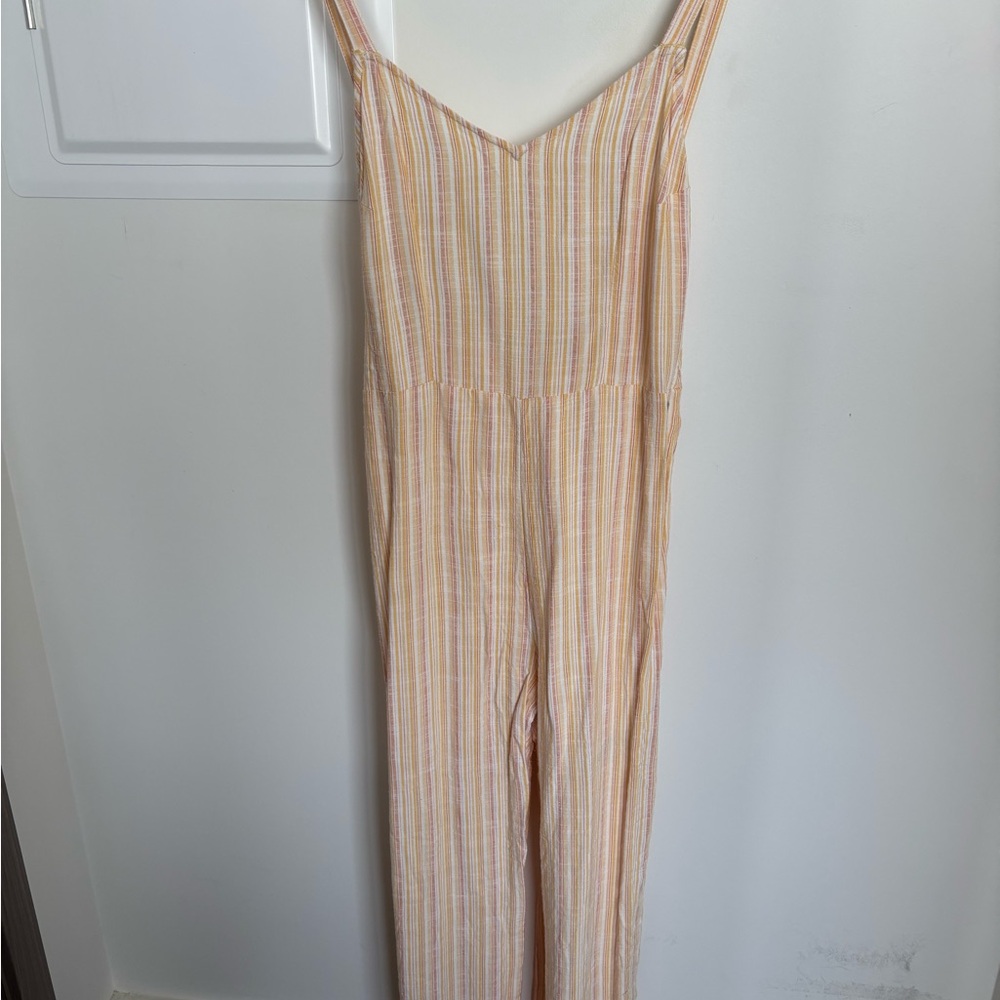 Roxy Pastel Striped Jumpsuit